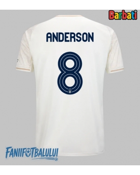 Nottingham Forest Elliot Anderson #8 Tricou Fotbal Replică 2025-26 Barbati Deplasare